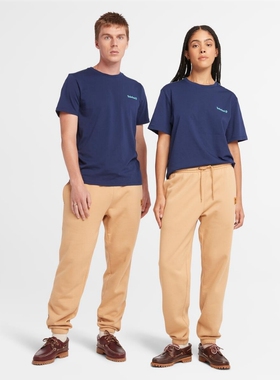 断码清仓】TIMBERLAND添柏岚短袖T恤夏新款男女小标户外休闲透气