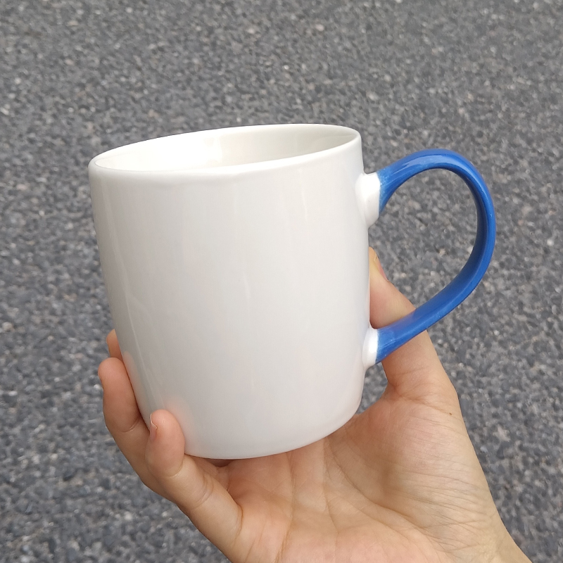 食魔师简约陶瓷马克杯尾货清仓处理家用早餐杯办公室喝水杯 380ML