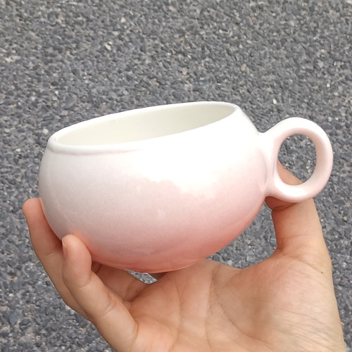 食魔师创意陶瓷马克杯尾货清仓处理家用早餐杯办公室喝水杯 280ML