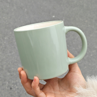 食魔师简约陶瓷马克杯尾货清仓处理大容量水杯高颜值咖啡杯 450ML