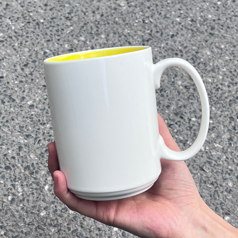 食魔师创意陶瓷马克杯大容量尾货清仓处理家用早餐咖啡杯子 600ML