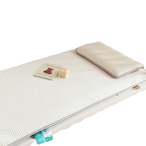 夏季A类婴儿凉席华夫格软席透气儿童宝宝幼儿园专用床笠款可机洗