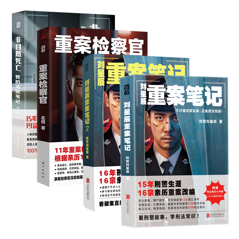 官方店包邮破案小说套装