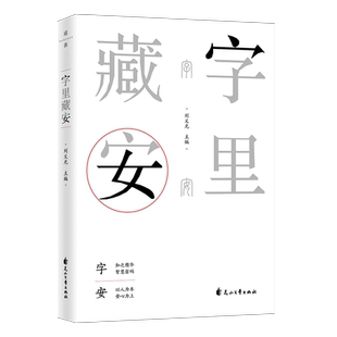 正版包邮 字里藏安 刘义光著 精选55个常用汉字 深度解读汉字的音 形 义中蕴含的安全常识 安全教育领域专家 中国文化文字研究国学