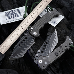 米勒兄弟T1折叠刀重型折刀高硬度锋利便携水果刀小刀野营防身装 备