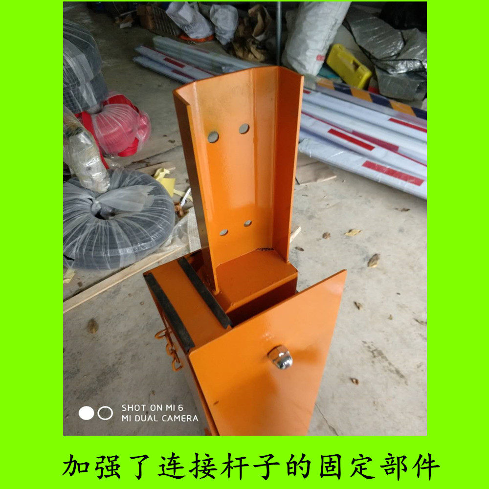 【起压k2】手动道闸机不插电升降起落闸检查站手摇拦车杆临时挡车