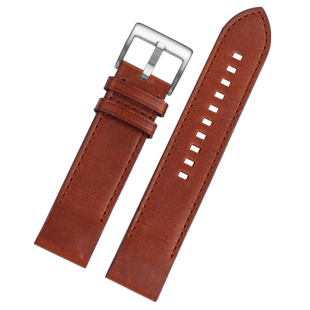 适配佳明Fenix7X DLC/5/6Xpro飞耐时3HR/935/945/MK1真皮手表带男