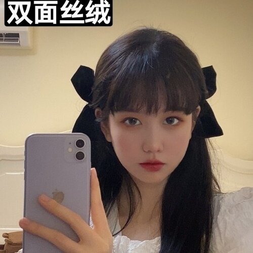 jisoo金智秀耳朵日韩丝绒发饰
