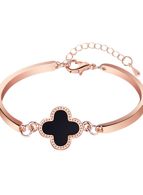 2025新款四叶草手链轻奢小众