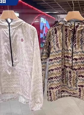 2025年零素然新款皮肤衣春夏女休闲运动跑步带帽外套A0251JA11