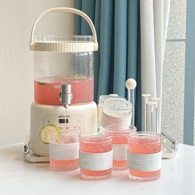 水杯家用套装水具轻奢客厅待客玻璃水壶喝水杯子耐热茶杯茶具高级