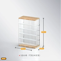 Марк рамка пера [240 ручек в пяти слоях косой вставки]