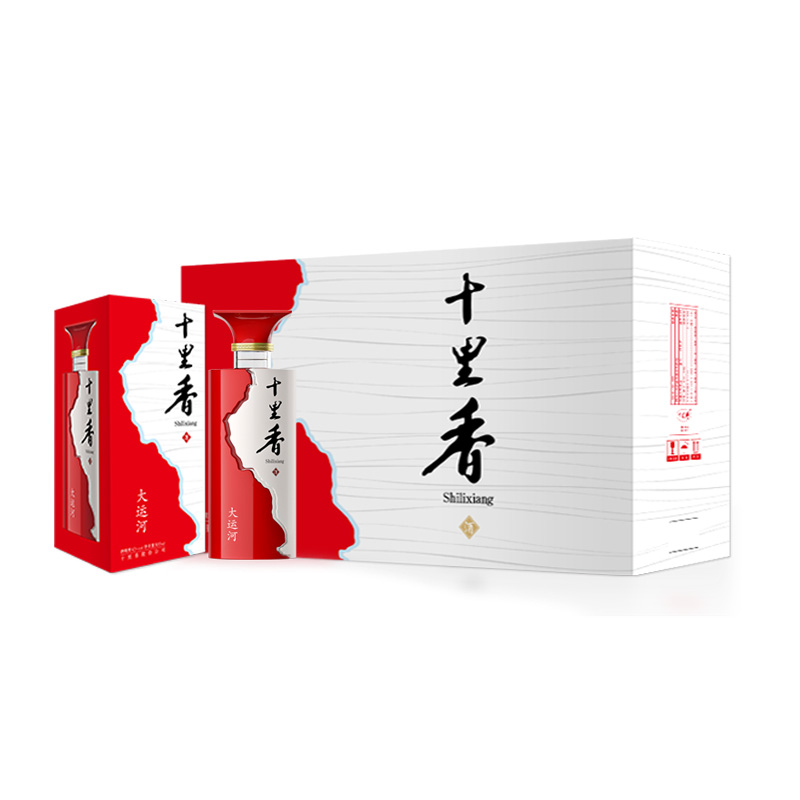 十里香 40度大运河500ml*4瓶整箱装 浓香型酒 粮食白酒 河北名酒