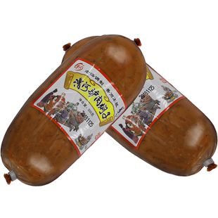 漕河 徐水老汤驴肉焖子500g*2焖子香肠 卤味 河北保定特产