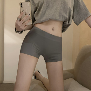 高腰超短裙裤 防走光安全裤 紧身平角女士内裤 薄款 女提臀无痕打底裤