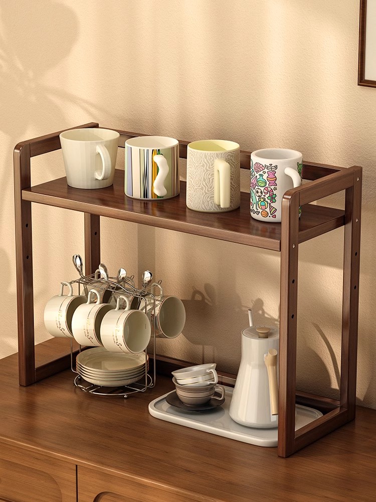 杯架置物架家用收纳杯子架子餐桌茶杯台面桌面咖啡杯水杯收纳展示