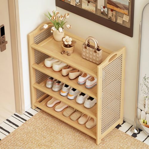 简易鞋架多层家用门口窄小鞋柜出租屋用入户门鞋子收纳架2025新款