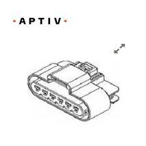 15326635    APTIV 汽车连接器端子护套胶壳盲堵价格便宜优势库存
