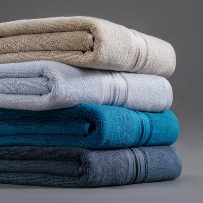 新款棉浴巾亮丝缎精梳棉酒店民宿家用多色可选吸水柔软