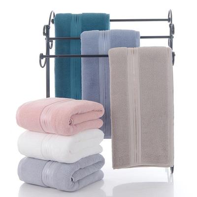 厂家直供160x80cm家用棉浴巾 加厚柔软吸水酒店浴巾 礼品