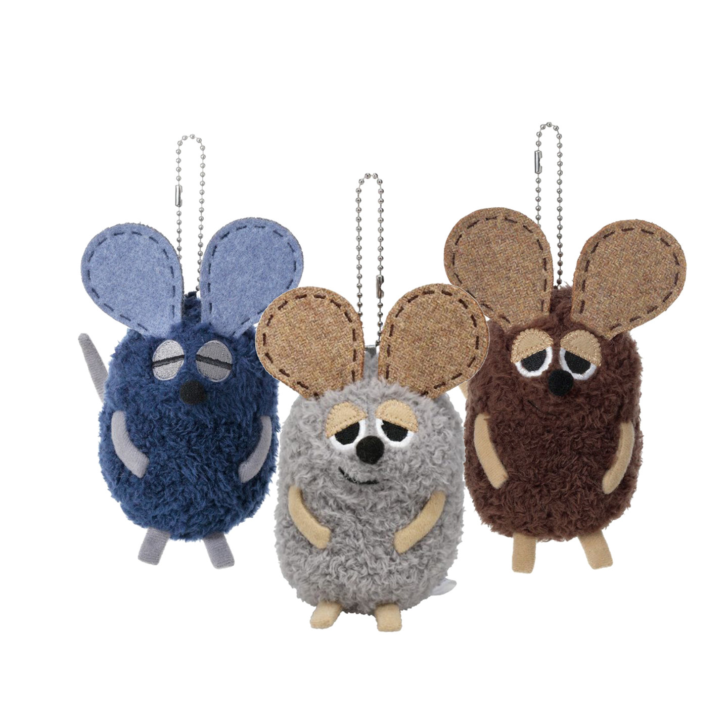 日本田鼠阿佛钥匙扣挂件小老鼠挂饰Leo Lionni's绘本玩偶毛绒