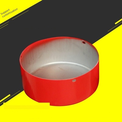 Yzs振动电机防护罩Yzu红橙风罩直边防尘罩喷塑防护罩冲压一次性成