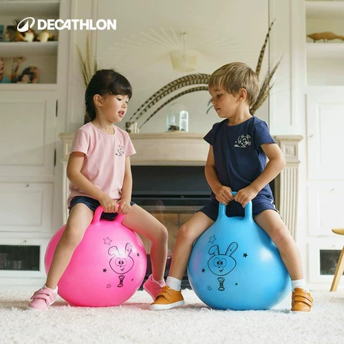 Decathlon, неваляшка для детского сада, эластичная надувная игрушка для прыжков, увеличенная толщина