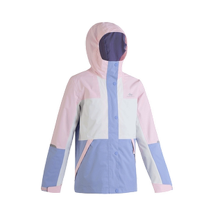 迪卡侬亲子装三合一羽绒服亲子装冲锋衣羽绒内胆秋冬保暖外套KIDS