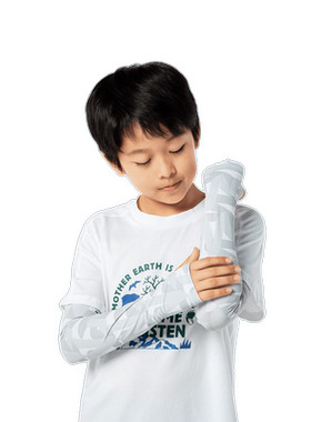 迪卡侬青少年冰袖凉感舒适