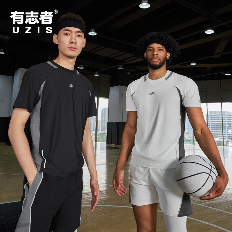 有志者UZIS极变运动短袖男风瞬