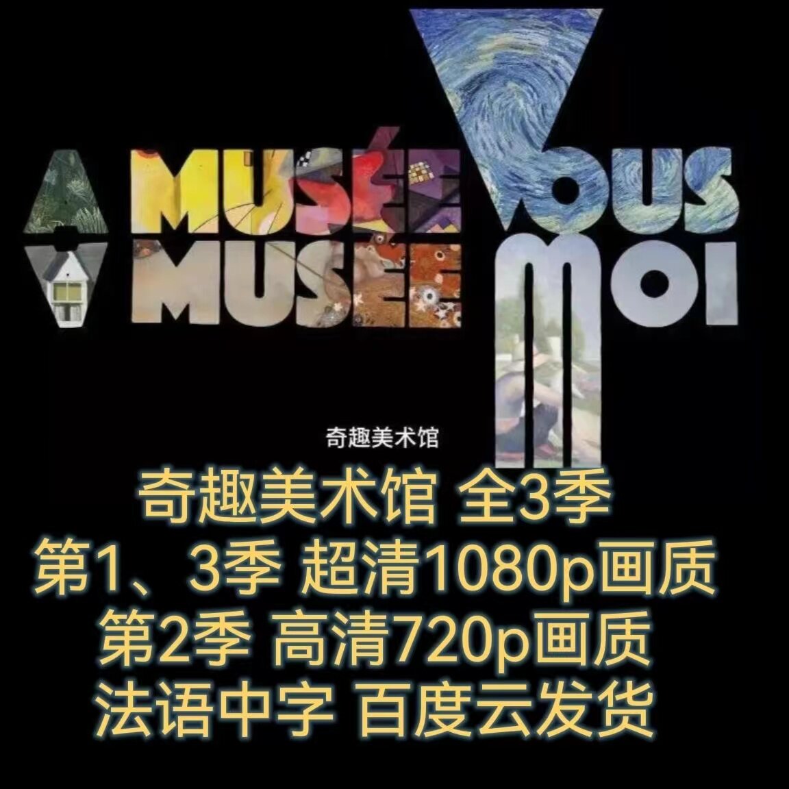 奇趣美术馆全三季 美术纪录片 法语中字高清