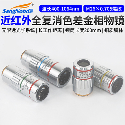 微测近红外物镜波长400-1064nm