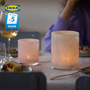 IKEA宜家VINDSTILLA文斯蒂拉蜡烛台氛围蜡烛托烛光晚餐用北欧风