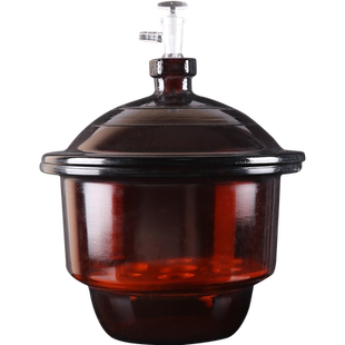 实验室干燥器玻璃器皿真空干燥器盖子皿透明附瓷板120/150/210/300/240/400mm实验室化学试验