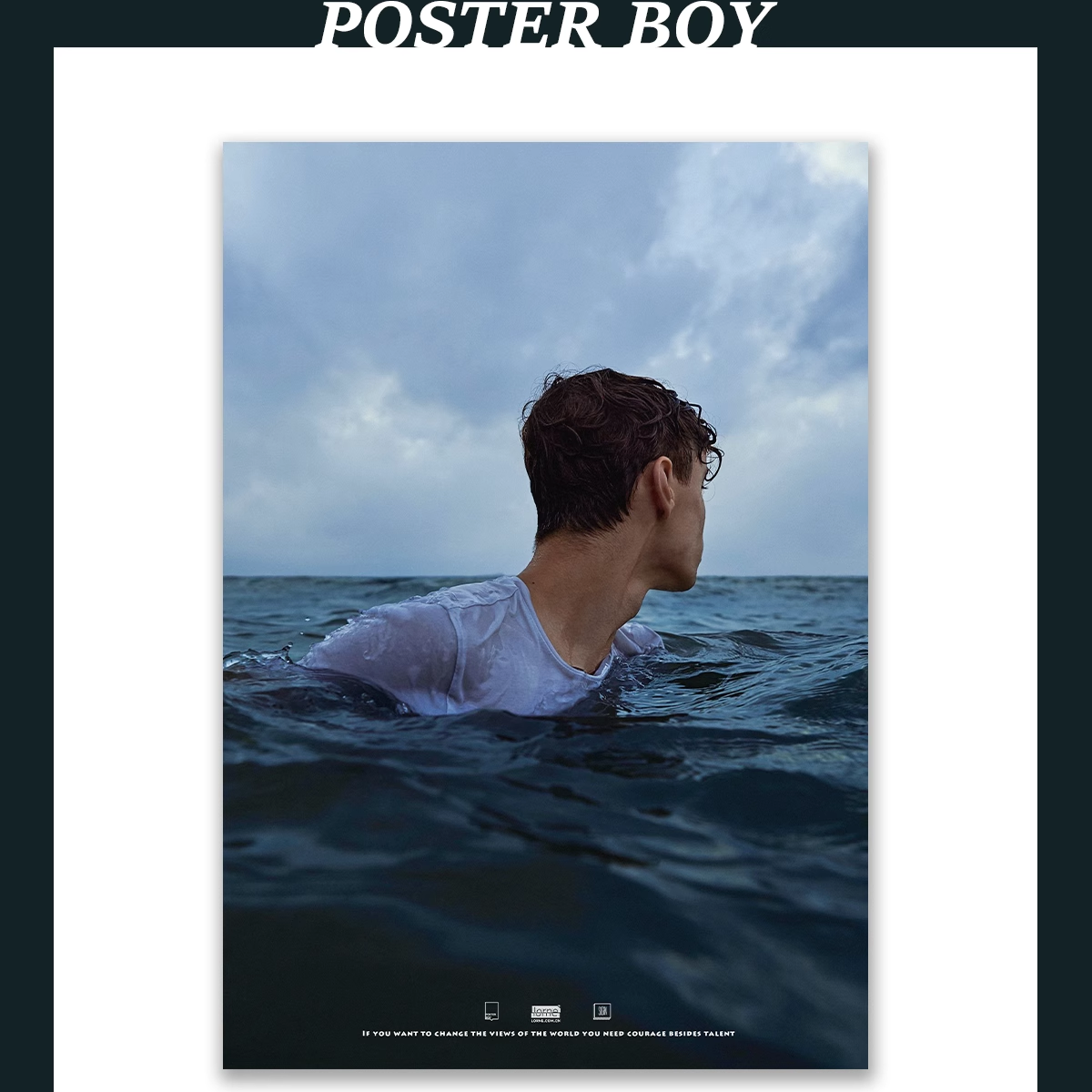 海报男孩/清新男模自制人物装饰画/POSTERBOY单幅无框/M125图片