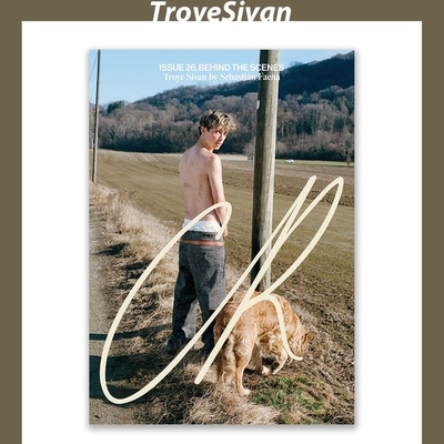 TroyeSivan戳爷周边自印海报/特洛耶·希文杂志大片/装饰画