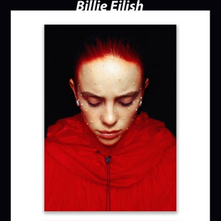 BillieEilish/比莉艾利什海报/粉丝自制周边明星大片装饰画