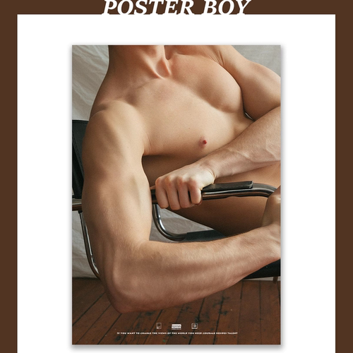 男模画报/杂志大片装饰画/同志海报/性感手臂/posterboy/M105
