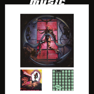 LadyGaga【海报+相框】自制专辑封面海报装饰画