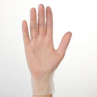 一次性PVC手套无粉透明色纹身美容乙烯基食品级烘焙vinyl glo爆款