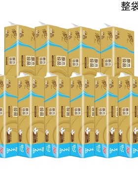 清风B03CMJ2原木纯品金装4层加厚无芯卷纸卫生纸12卷/提整袋10提