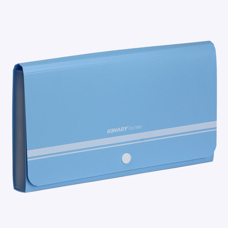 JINDELI DC1802 과일 컬러 라인 소형 보관 가방 빌 분류 가방 오르간 가방 금융 보관 도서 가방