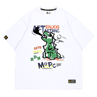 zpbw美剧怪奇物语周边T恤Hellfire Club地狱火俱乐部同款短袖衣服