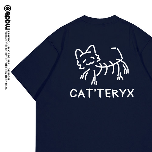 始祖猫狗t恤夏短袖衣服情侣装