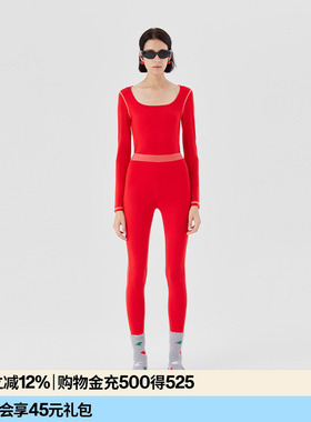 AR新年本命年Urbanwarm方领保暖内衣套装2026红色莫代尔秋衣秋裤