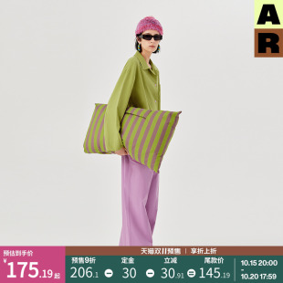 女AlmondRocks 长裤 AR小众撞色纯棉高级感家居服套装 可外穿长袖