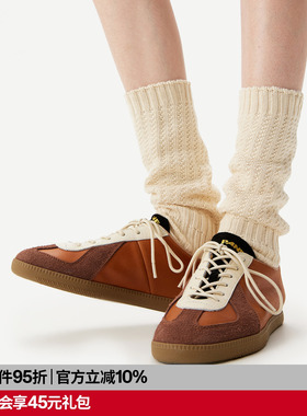 AR绞花灯笼堆堆袜2026新款纯色针织小腿袜显瘦美腿长筒无骨袜女秋