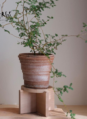 Bergs Potter宝格仕星球手工花盆复古北欧风简约百搭室内陶盆多肉