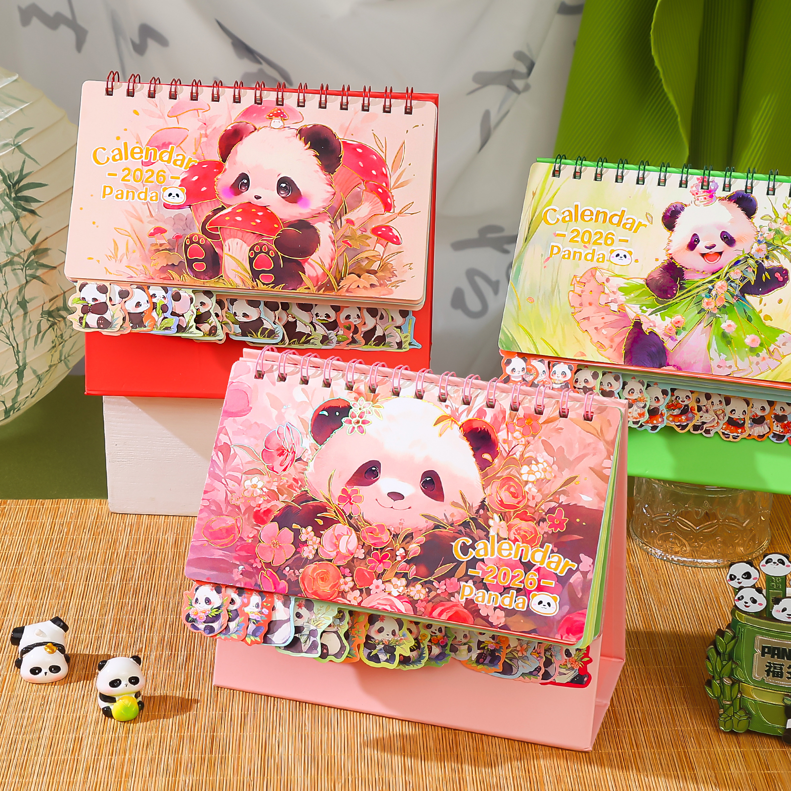 加厚16个月台历2026年新款