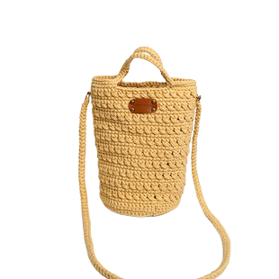 菲菲姐家手工钩针编织毛线斜挎女包材料diy钩织手提包送女友礼物